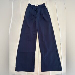 Abercrombie & Fitch Navy Work Pant